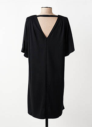 Robe courte manches courtes manches courtes noir LOLA ESPELETA femme