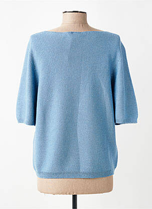 Pull stretch manches 3/4 bleu RABE femme