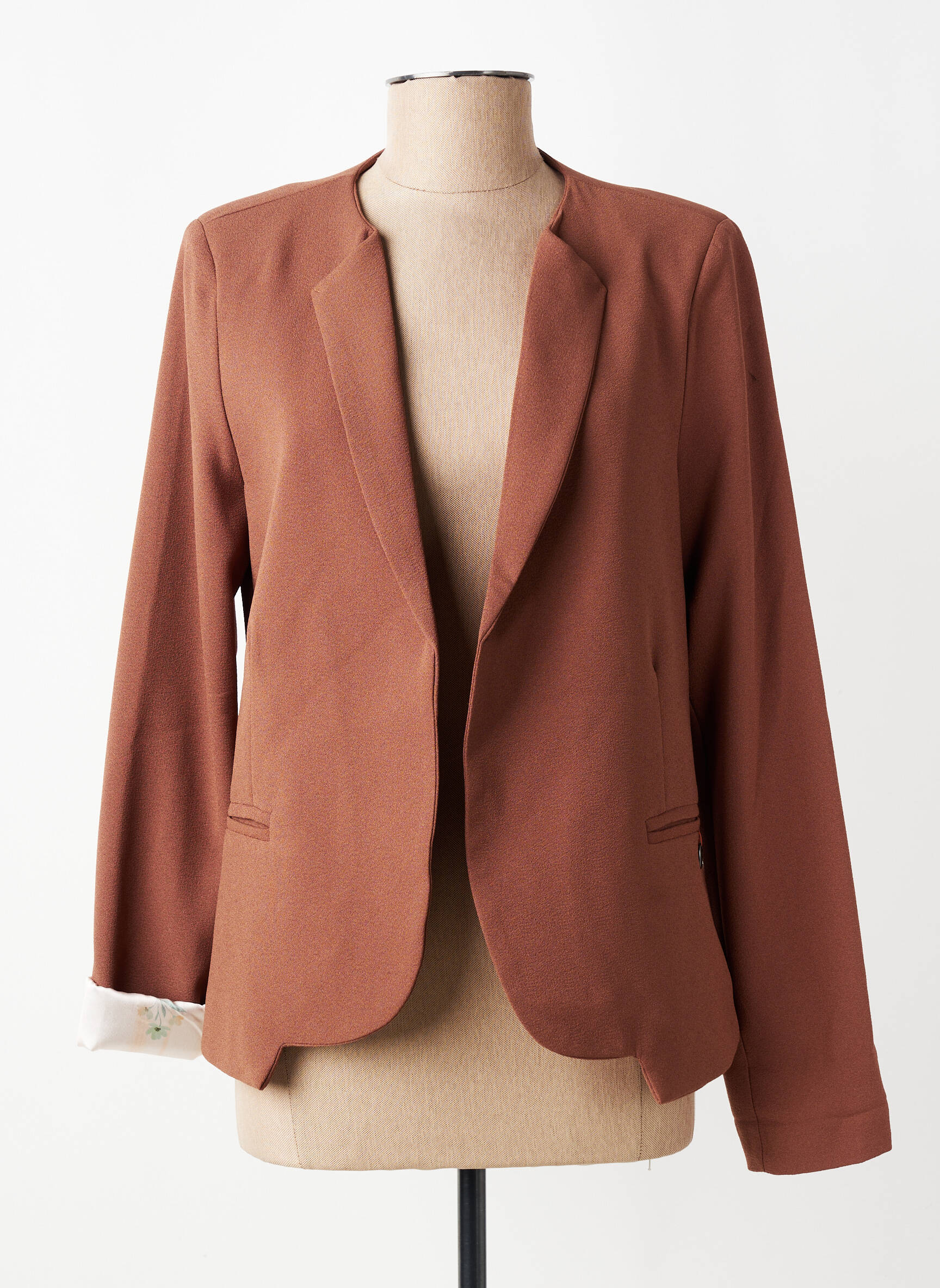 Blazer poches marron PAKO LITTO femme