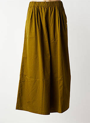 Pantalon 7/8 taille élastique taille normale vert LOLA ESPELETA femme