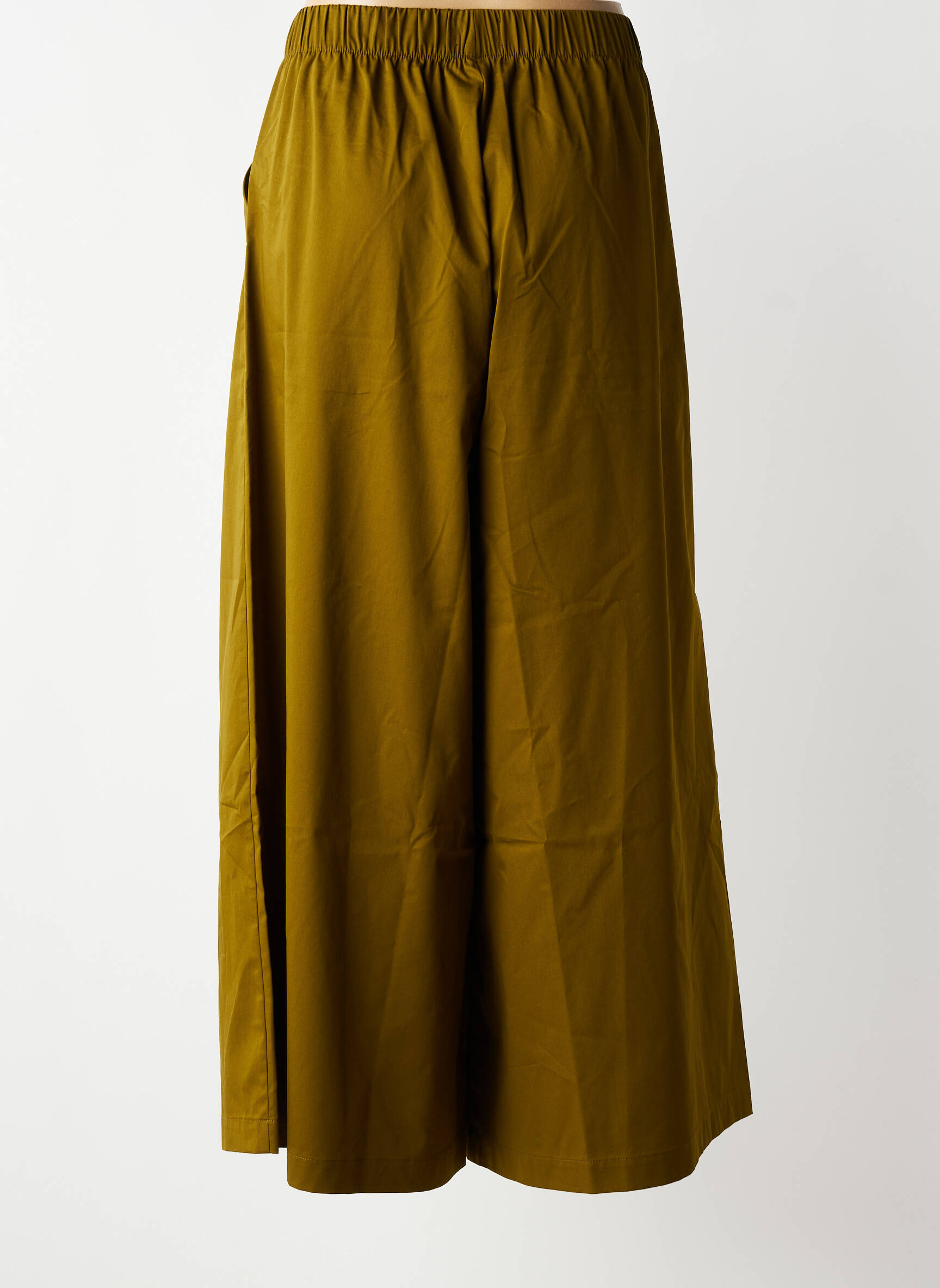 Pantalon 7/8 taille élastique taille normale vert LOLA ESPELETA femme