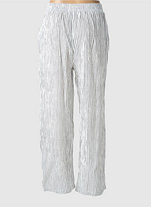 Pantalon droit stretch taille normale bleu MOLLY BRACKEN femme