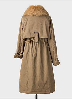 Parka finition intérieure doublure polaire sans capuche vert MOLLY BRACKEN femme