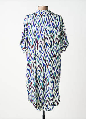 Robe mi-longue coupe fluide manches longues vert MOLLY BRACKEN femme