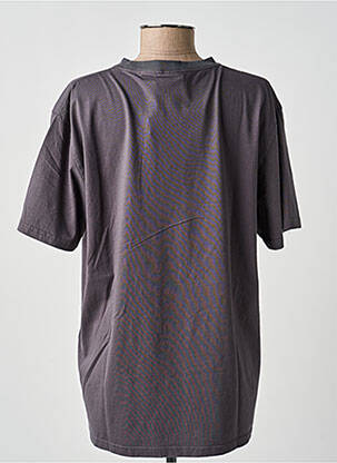 T-shirt coupe droite manches courtes gris DESIGUAL femme