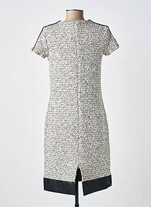 Robe mi-longue manches courtes manches courtes argent MERI & ESCA femme