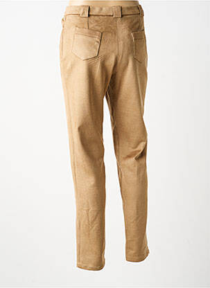 Pantalon slim stretch taille normale beige MERI & ESCA femme