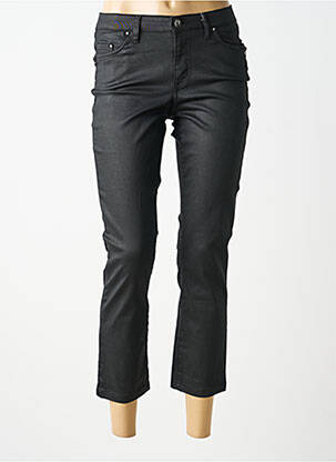 Pantacourt stretch taille normale noir MERI & ESCA femme