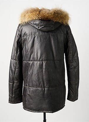 Doudoune poches a capuche gris OAKWOOD femme
