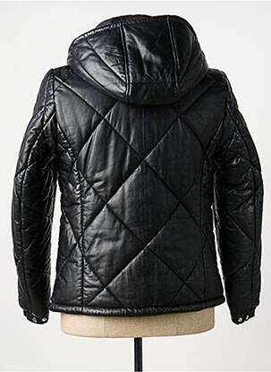 Doudoune poches a capuche noir OAKWOOD femme