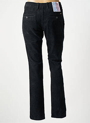Pantalon chino stretch taille normale noir LCDN femme