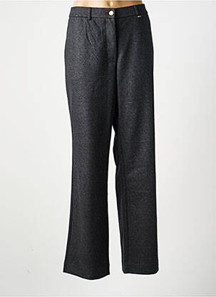 Pantalon droit stretch taille normale gris LCDN femme