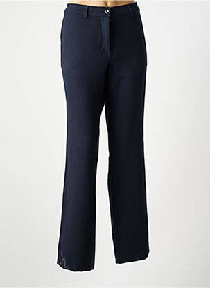 Pantalon chino stretch taille normale bleu LCDN femme