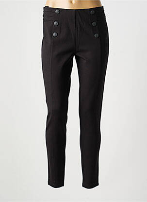 Pantalon slim taille haute taille haute noir LCDN femme