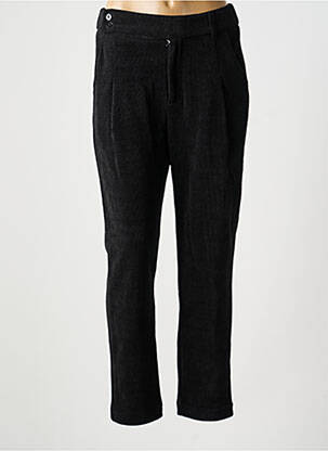 Pantalon chino stretch taille normale noir MOLLY BRACKEN femme