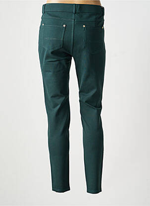 Pantalon slim stretch taille normale vert LCDN femme