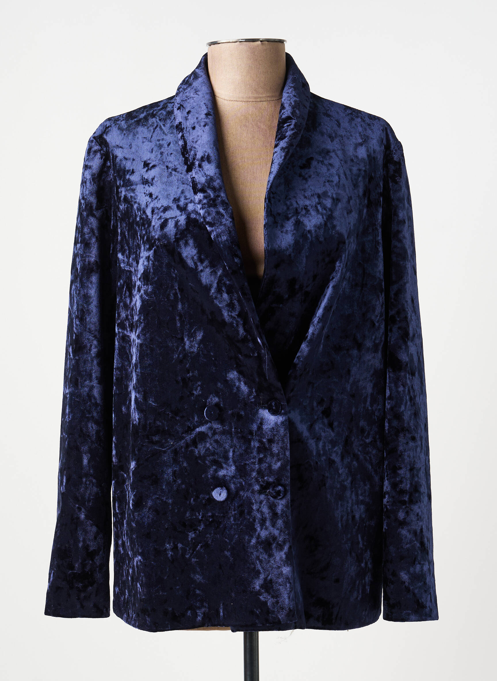 Veste maternité poches bleu IMPERIAL femme