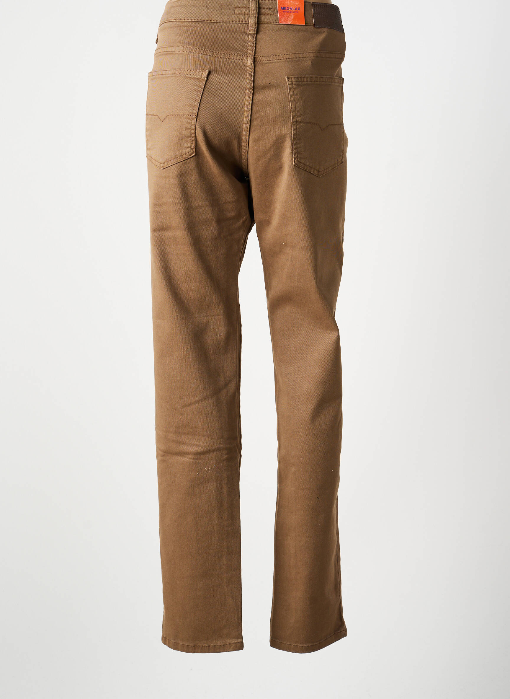 Jeans coupe slim stretch taille normale marron LCDN femme