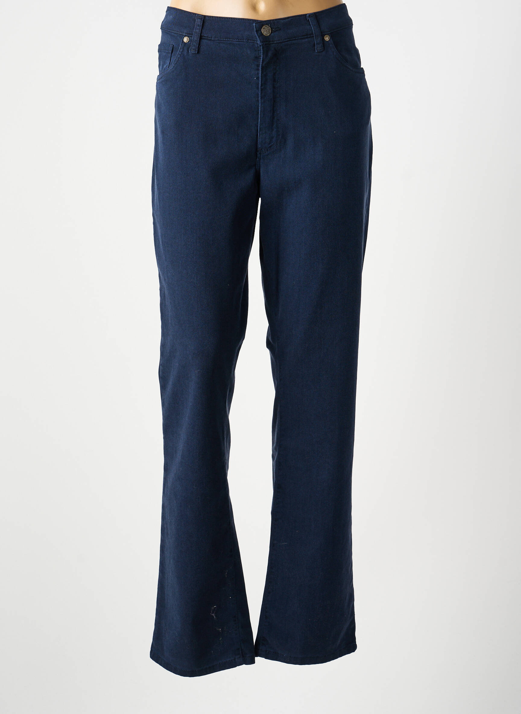 Jeans coupe slim stretch taille normale bleu LCDN femme
