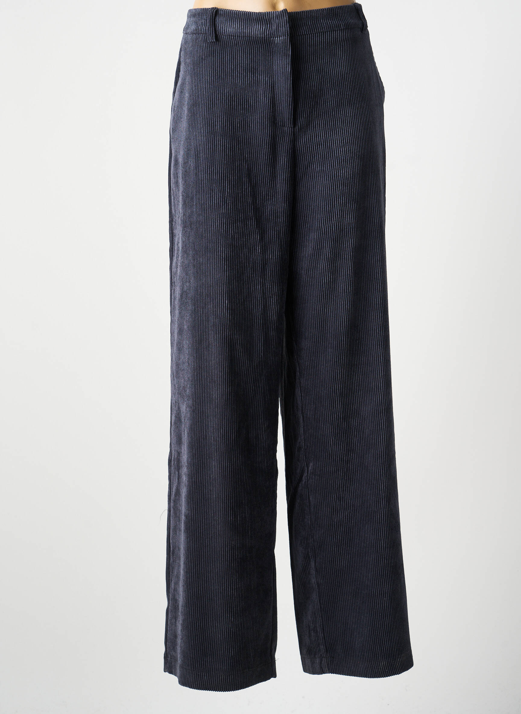 Pantalon large taille à pinces taille normale gris IMPERIAL femme