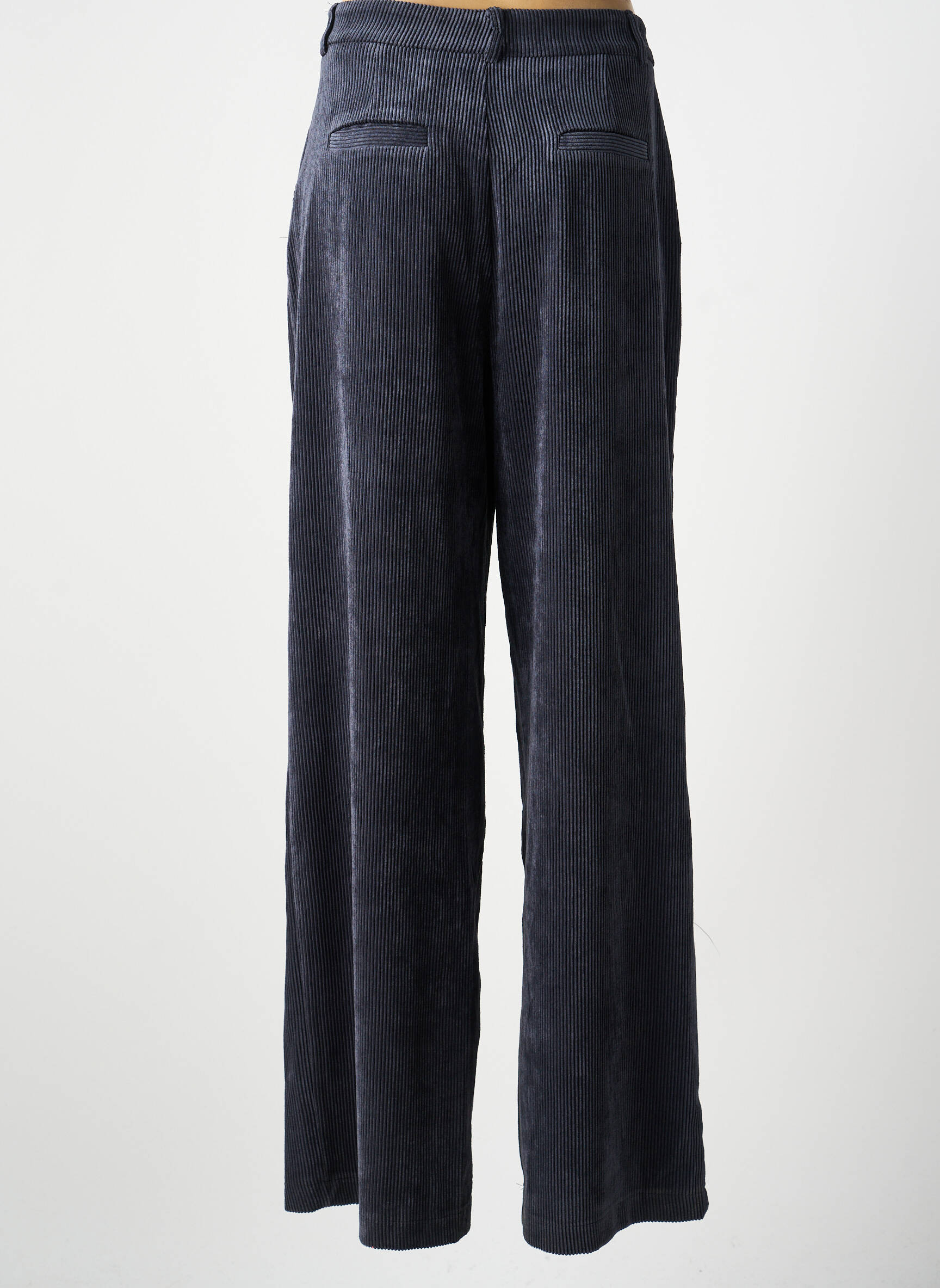 Pantalon large taille à pinces taille normale gris IMPERIAL femme