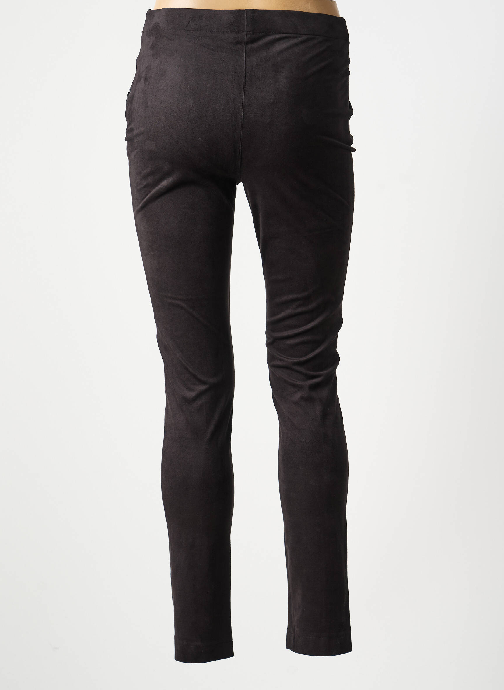 Jegging tissage jersey taille normale noir LAUREN VIDAL femme
