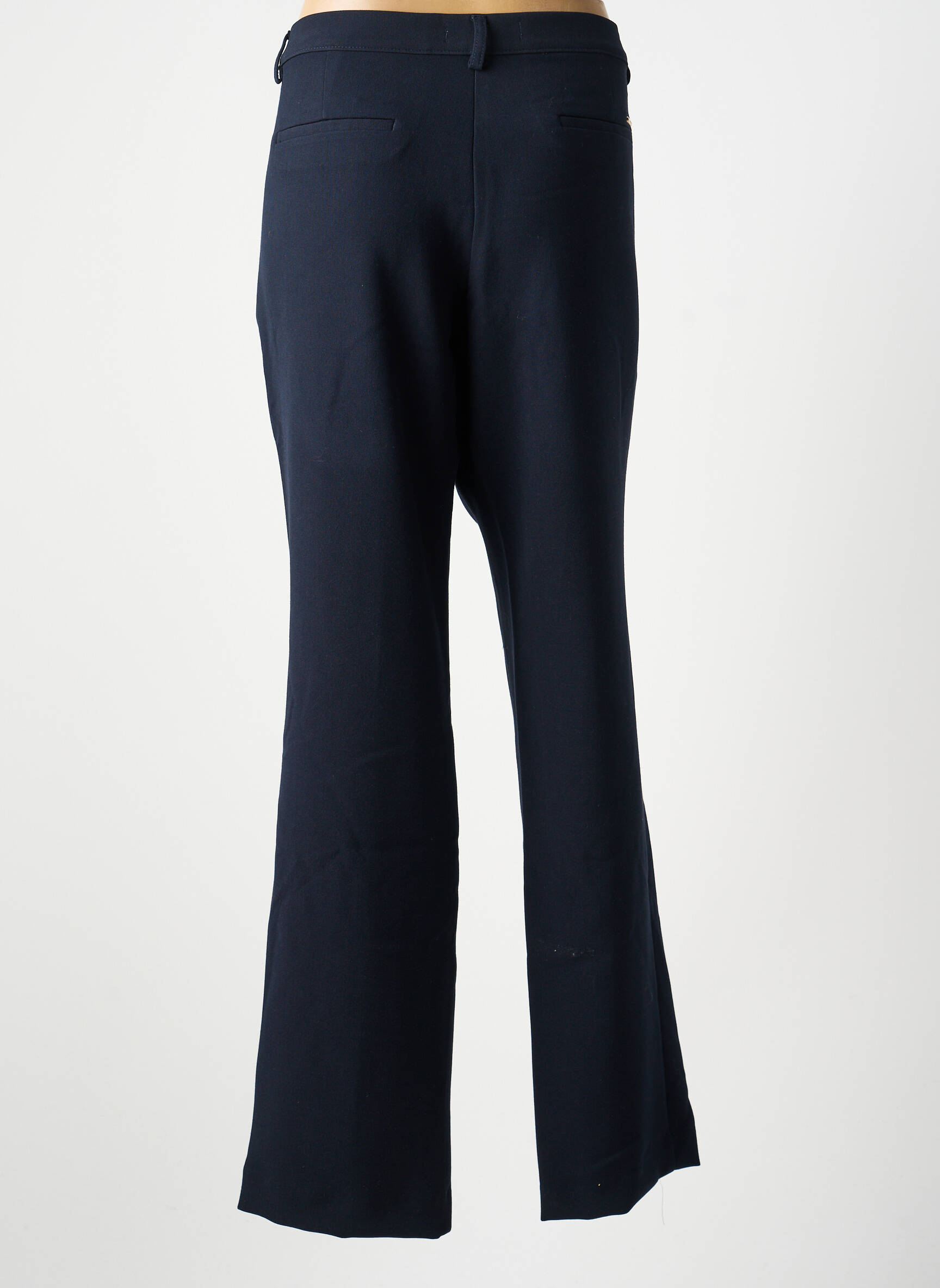 Pantalon chino stretch taille normale bleu LCDN femme