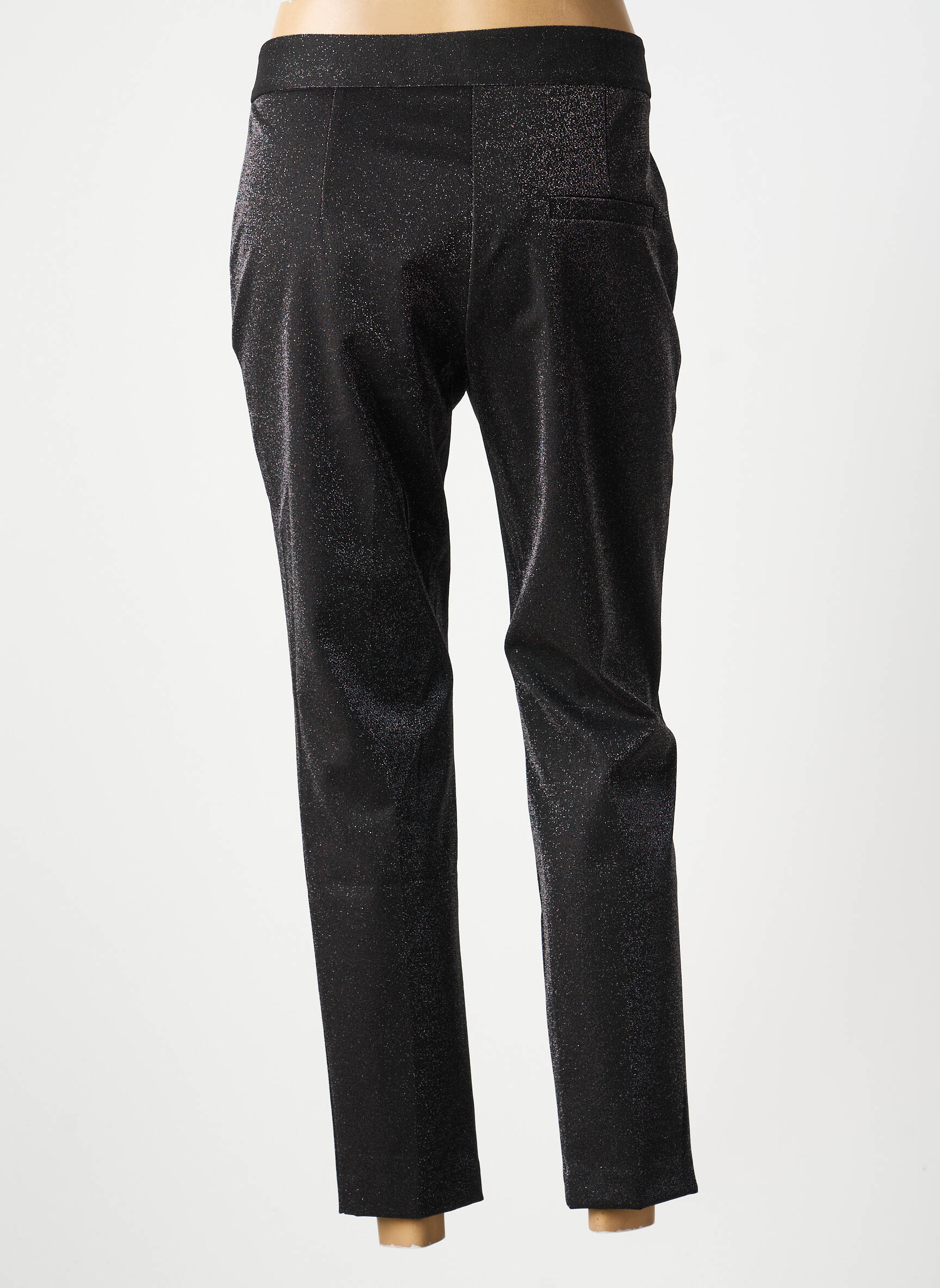 Pantalon 7/8 stretch taille normale argent IMPERIAL femme