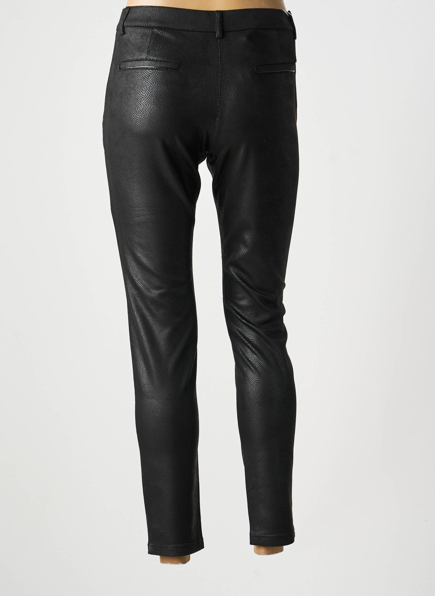Pantalon slim stretch taille normale noir LCDN femme
