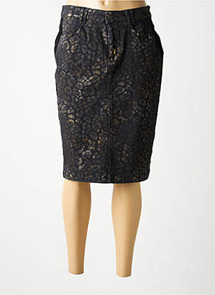 Jupe mi-longue taille normale gris MERI & ESCA femme