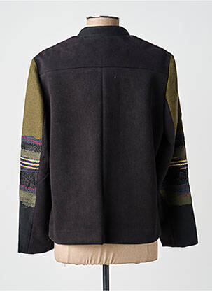 Veste casual col rond vert MERI & ESCA femme