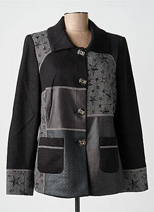 Veste casual poches noir MERI & ESCA femme