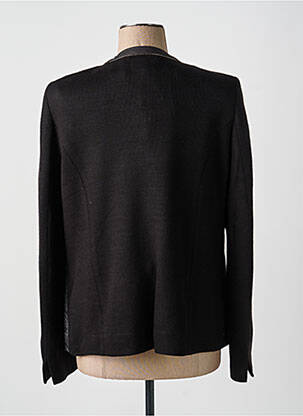 Veste casual col rond noir MERI & ESCA femme