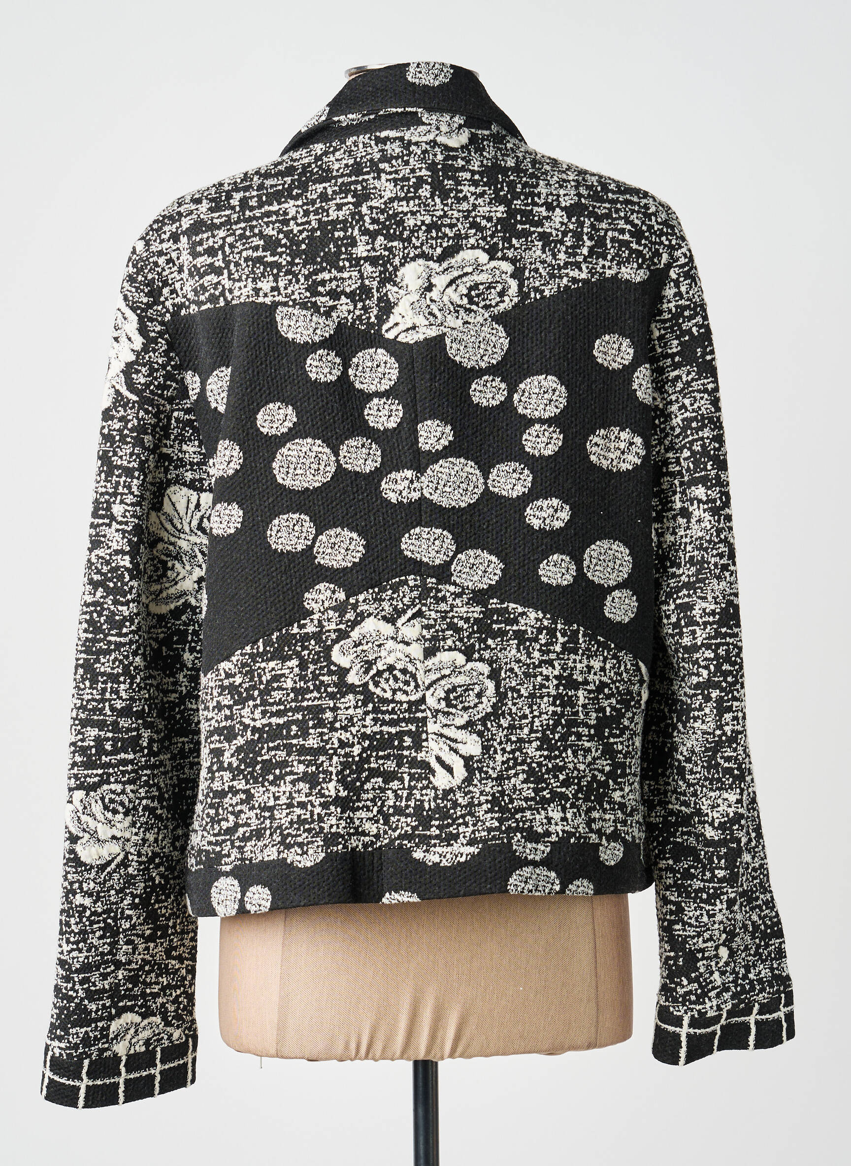 Veste casual coupe droite noir MERI & ESCA femme