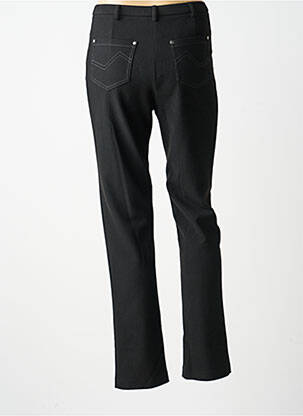 Pantalon slim stretch taille normale noir GUY DUBOUIS femme
