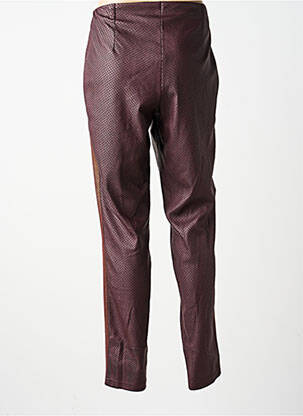 Pantalon slim taille normale taille normale violet FRANCE RIVOIRE femme