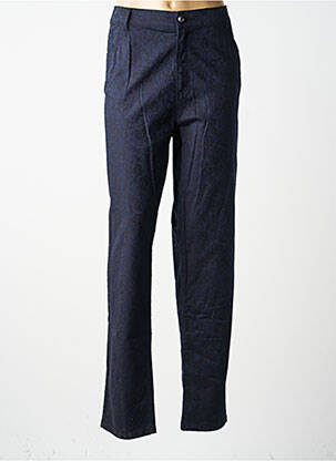 Pantalon slim taille normale taille normale bleu QUATTRO femme