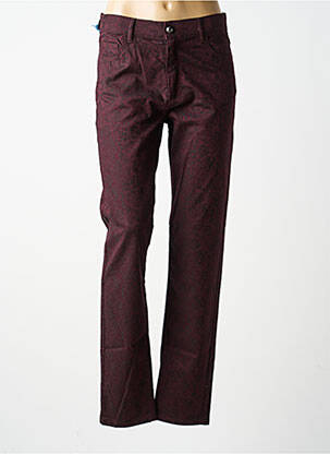 Pantalon slim taille normale taille normale violet QUATTRO femme