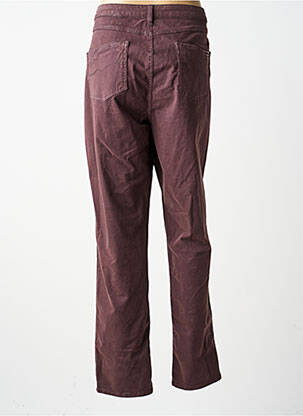 Pantalon slim taille normale taille normale violet GUY DUBOUIS femme