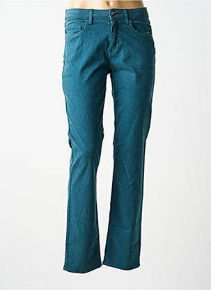 Pantalon slim taille normale taille normale vert GUY DUBOUIS femme