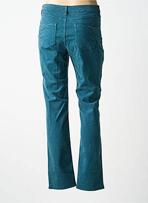 Pantalon slim taille normale taille normale vert GUY DUBOUIS femme