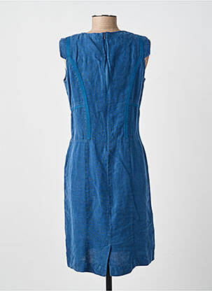 Robe mi-longue sans manche sans manche bleu MERI & ESCA femme
