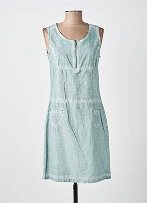 Robe mi-longue sans manche sans manche bleu MERI & ESCA femme