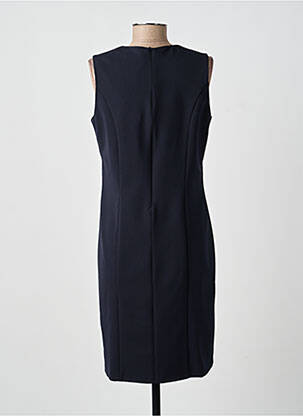 Robe mi-longue sans manche sans manche bleu GUY DUBOUIS femme