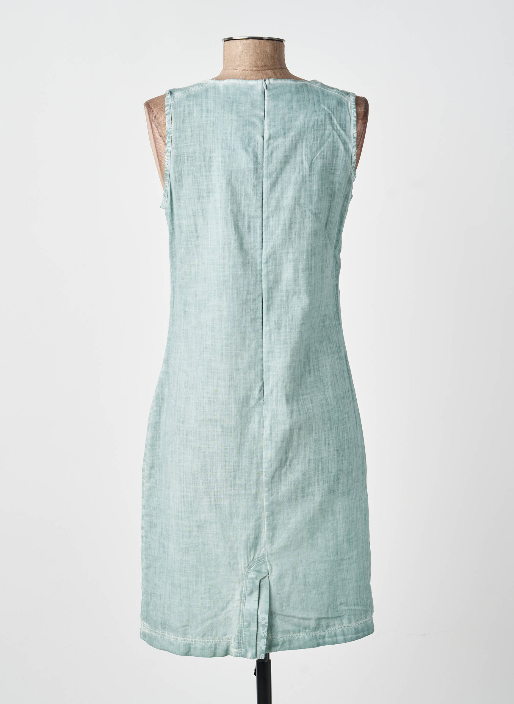 Robe mi-longue sans manche sans manche bleu MERI & ESCA femme