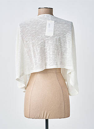 Boléro légère et transparente blanc MERI & ESCA femme