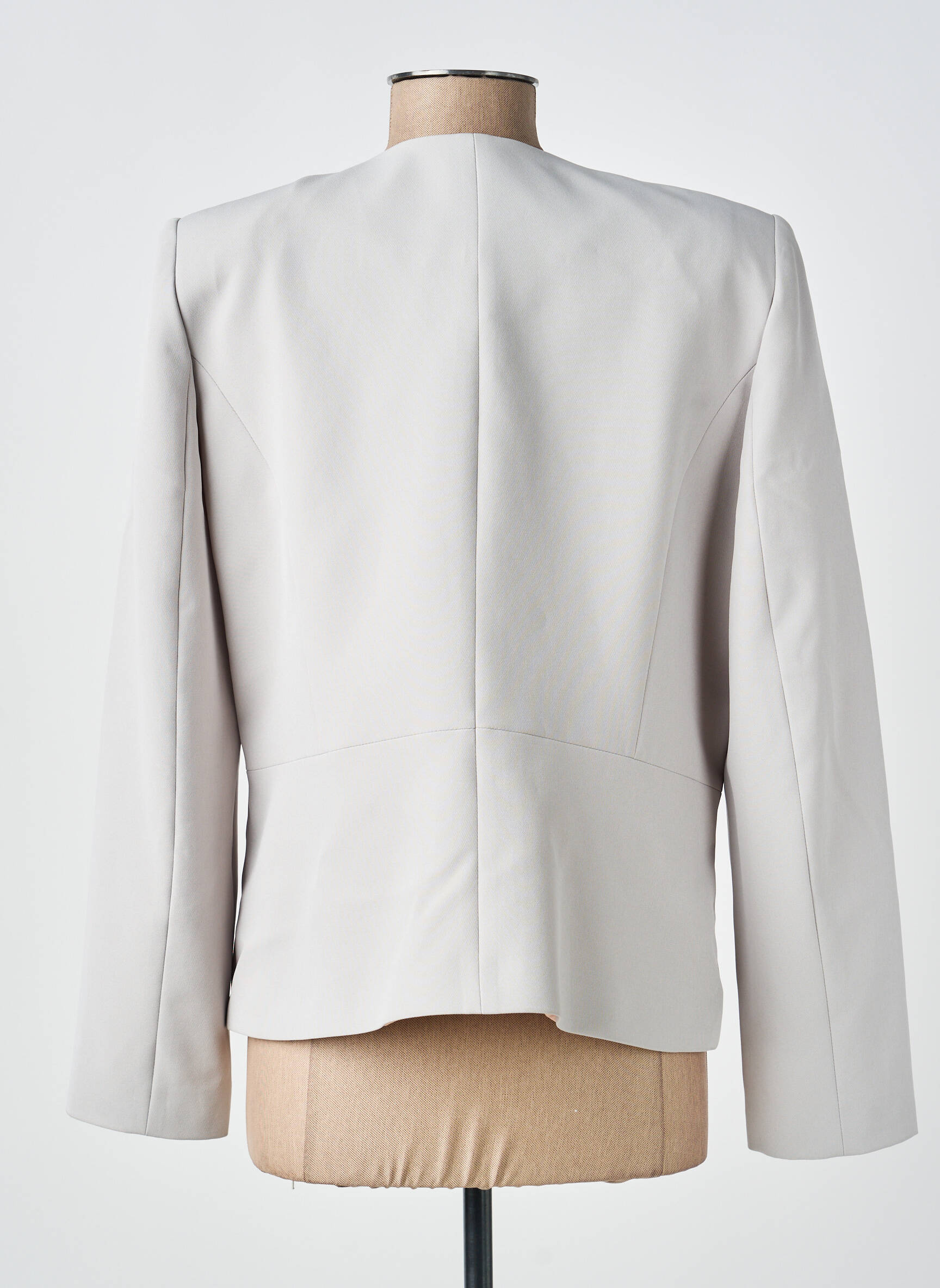 Veste chic fermeture boutonnée sur le devant gris GUY DUBOUIS femme