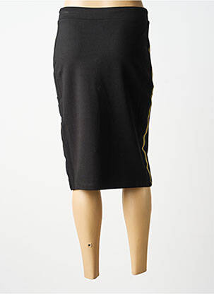Jupe mi-longue stretch noir MERI & ESCA femme