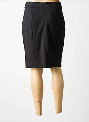 Jupe mi-longue stretch noir MERI & ESCA femme