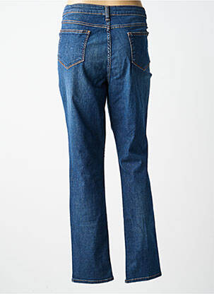 Jeans coupe droite stretch taille normale bleu MERI & ESCA femme